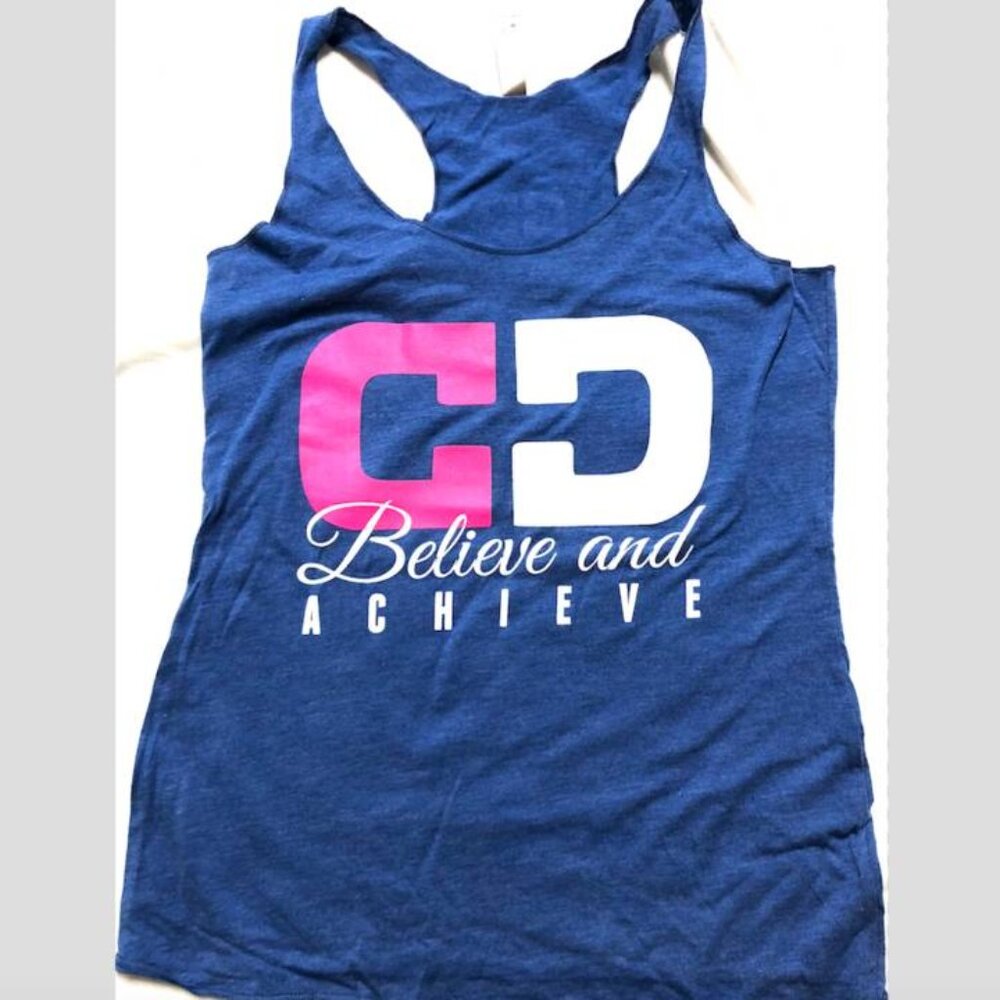 Believe & Achieve Flowy Tank